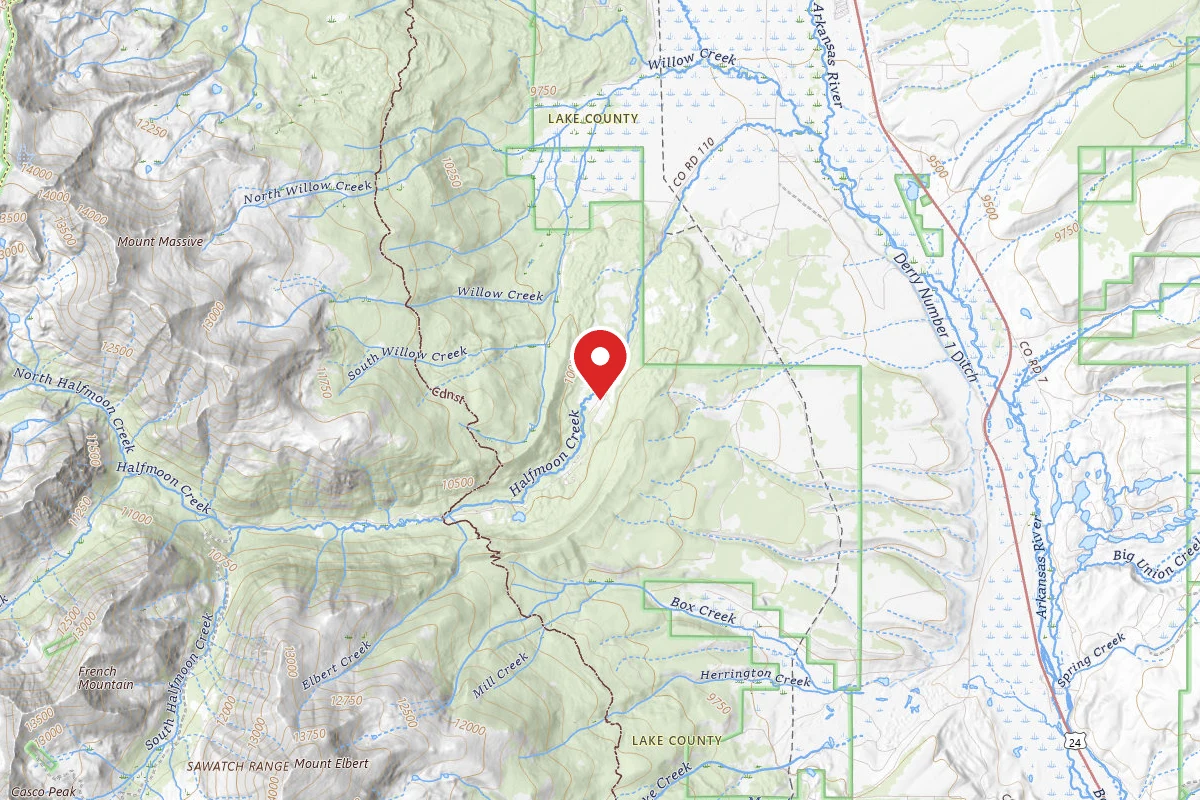 Dispersed Site near 39.1673, -106.3923