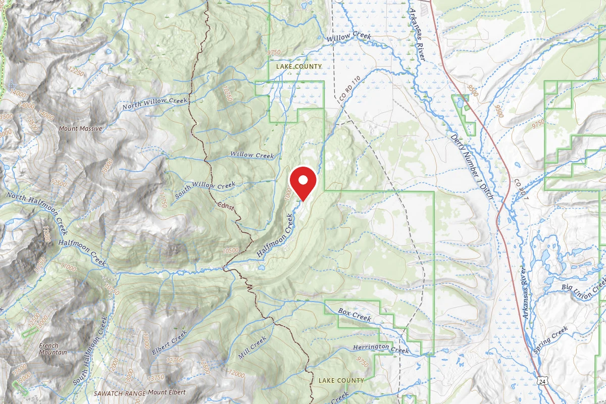 Dispersed Site near 39.1690, -106.3921