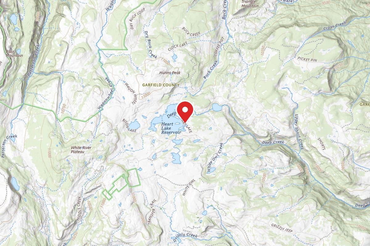 Dispersed Site near 39.7665, -107.3173