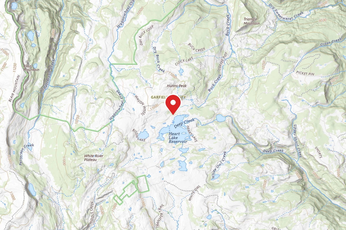 Dispersed Site near 39.7747, -107.3280