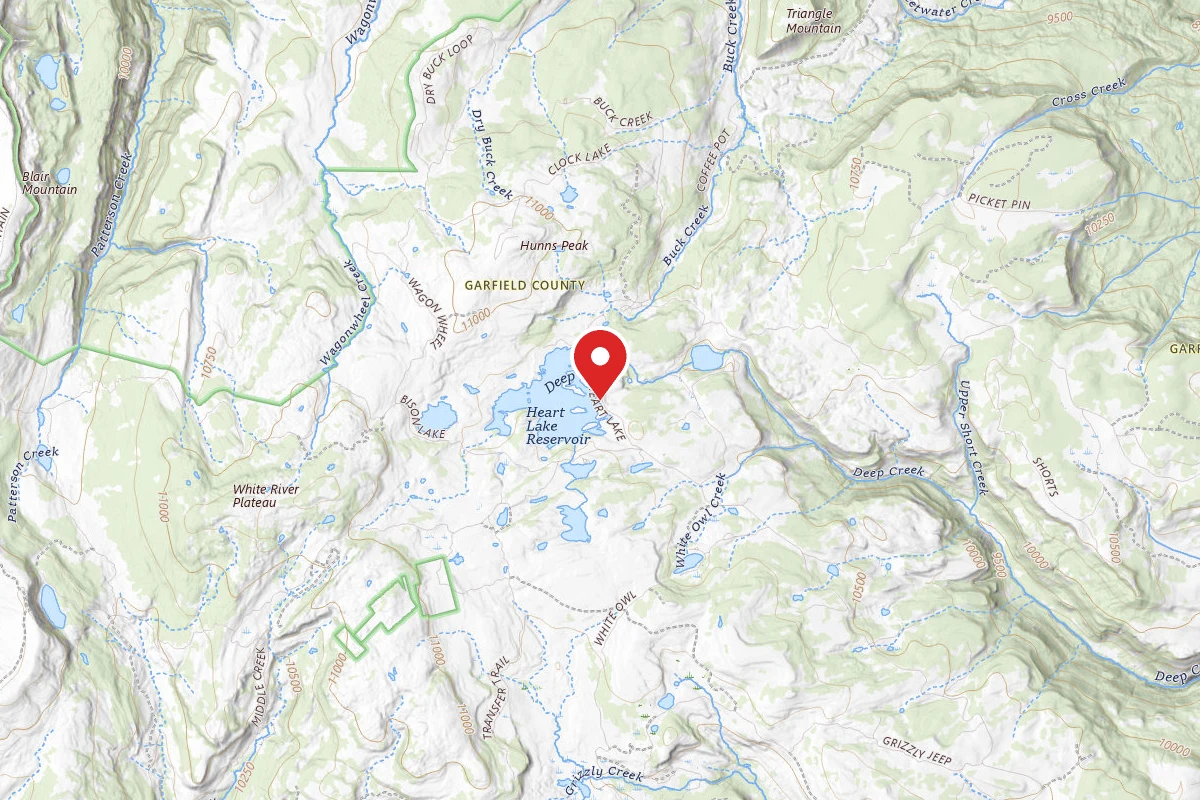 Dispersed Site near 39.7677, -107.3179