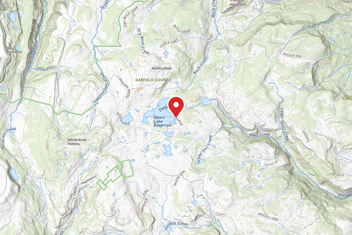 Dispersed Site near 39.7659, -107.3174