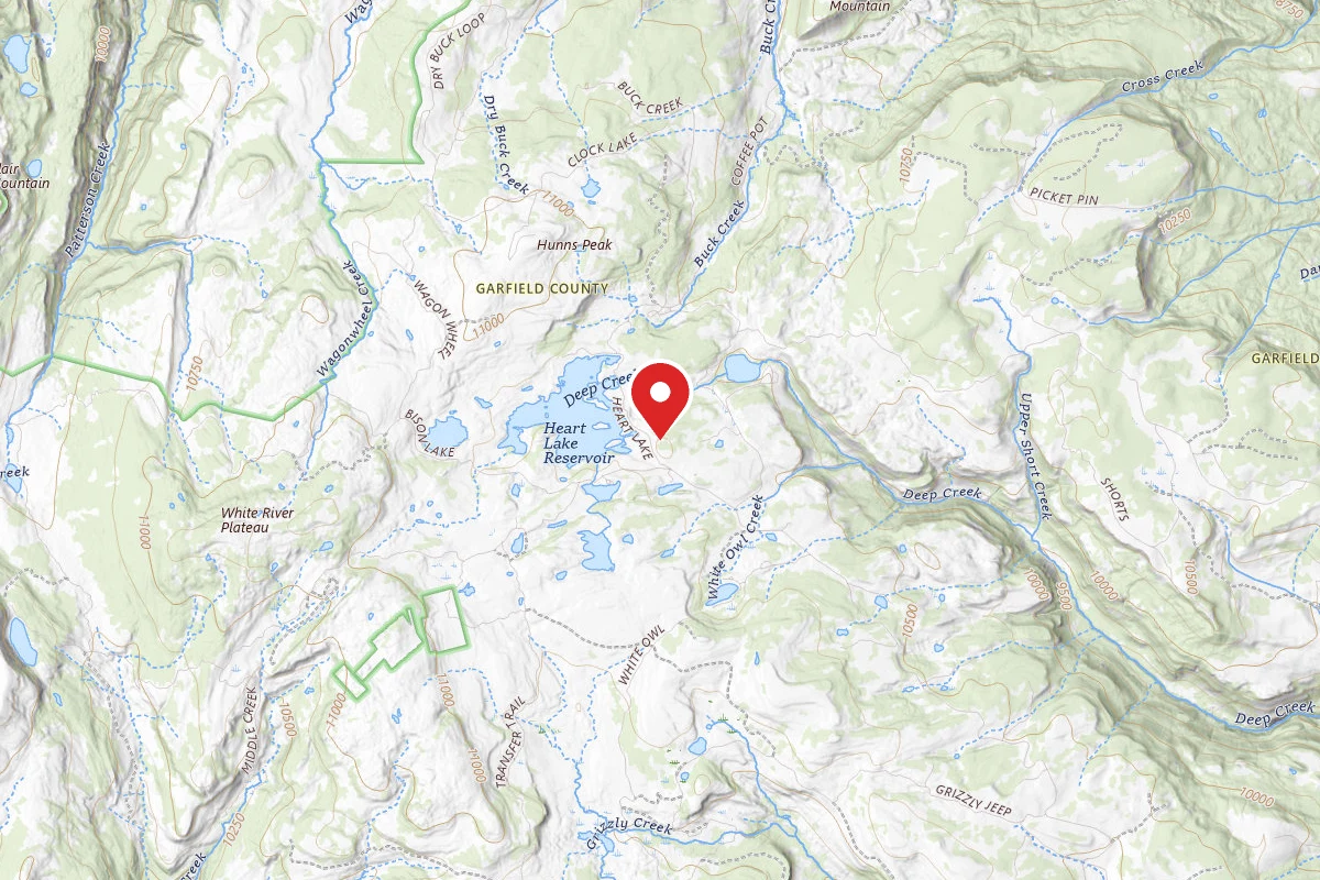 Dispersed Site near 39.7646, -107.3124