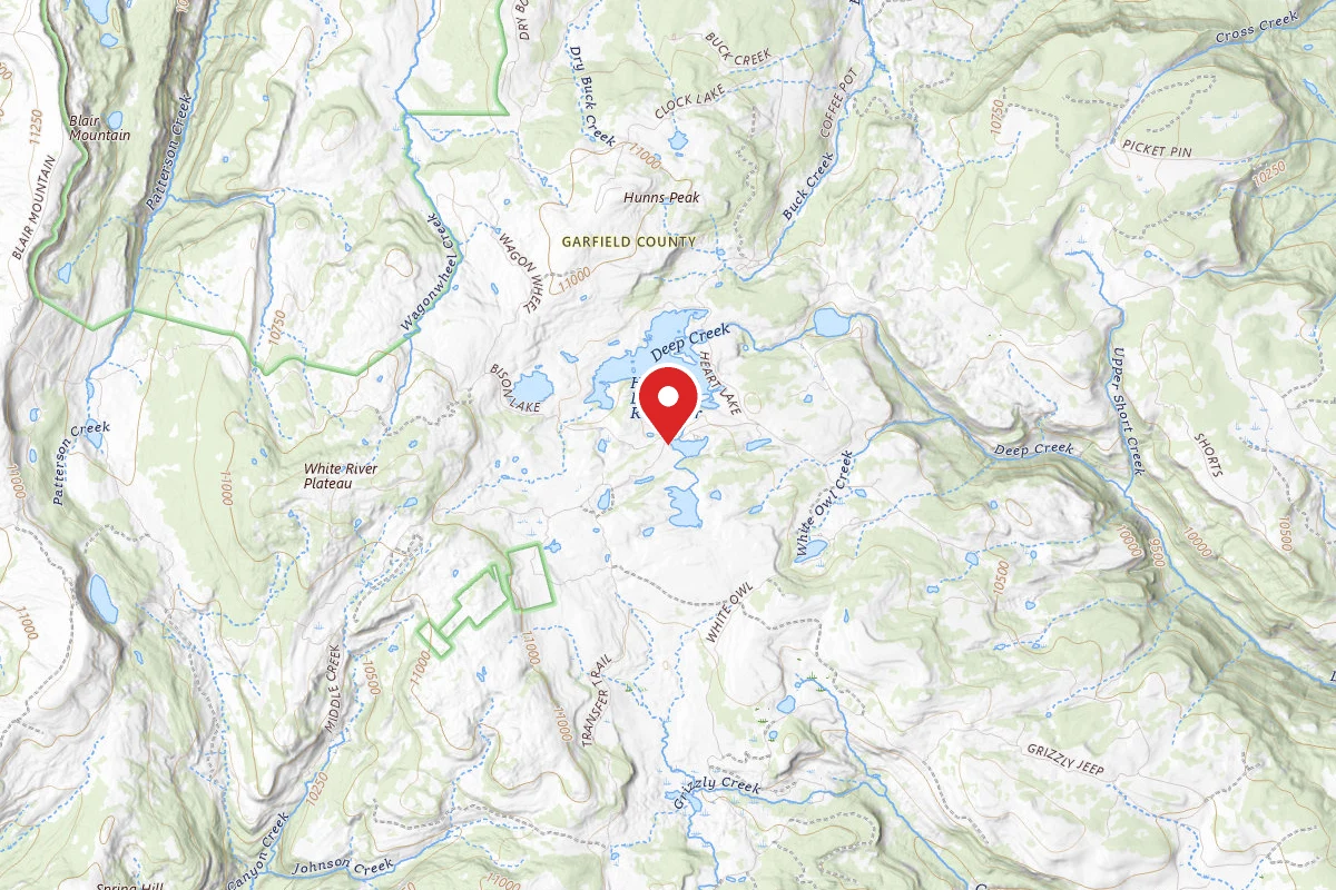 Dispersed Site near 39.7586, -107.3248