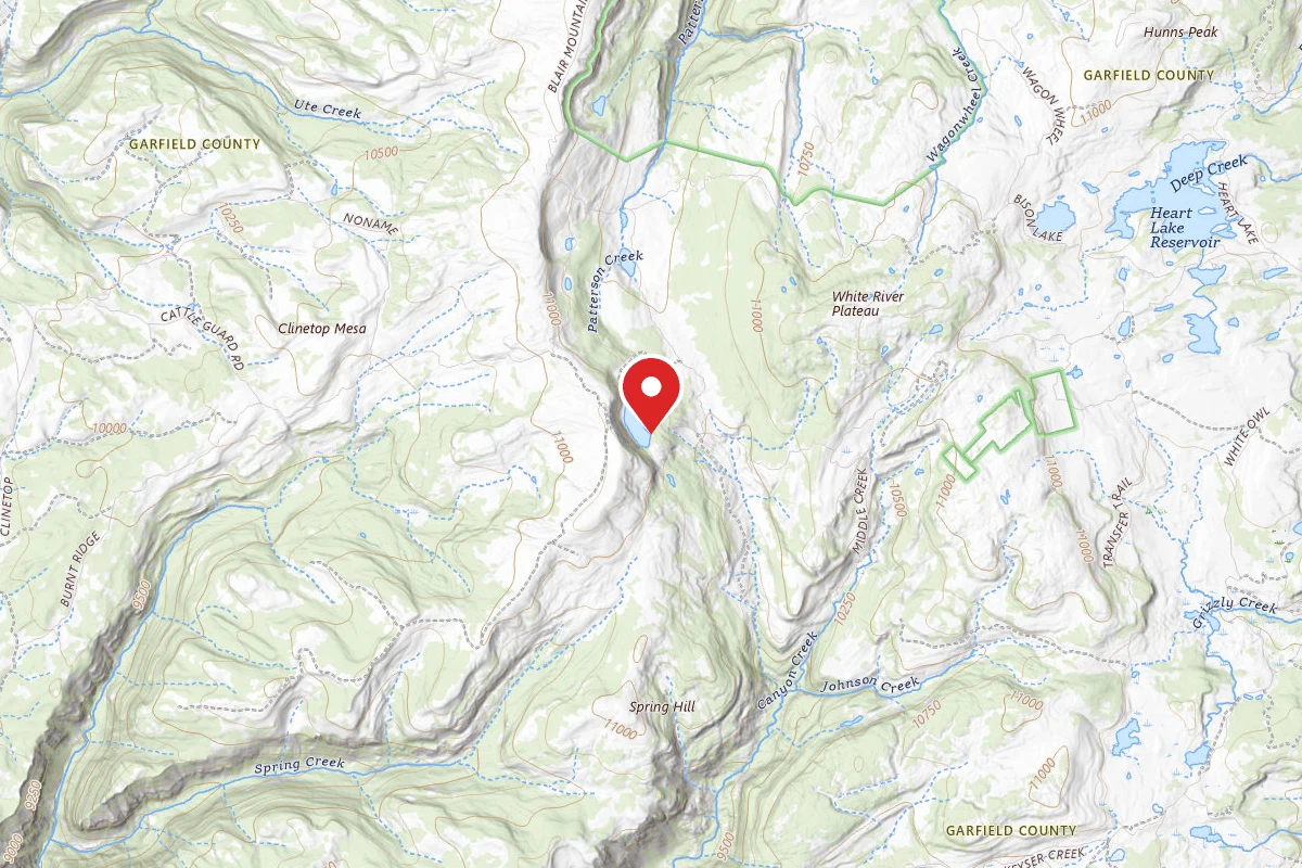 Dispersed Site near 39.7392, -107.4095