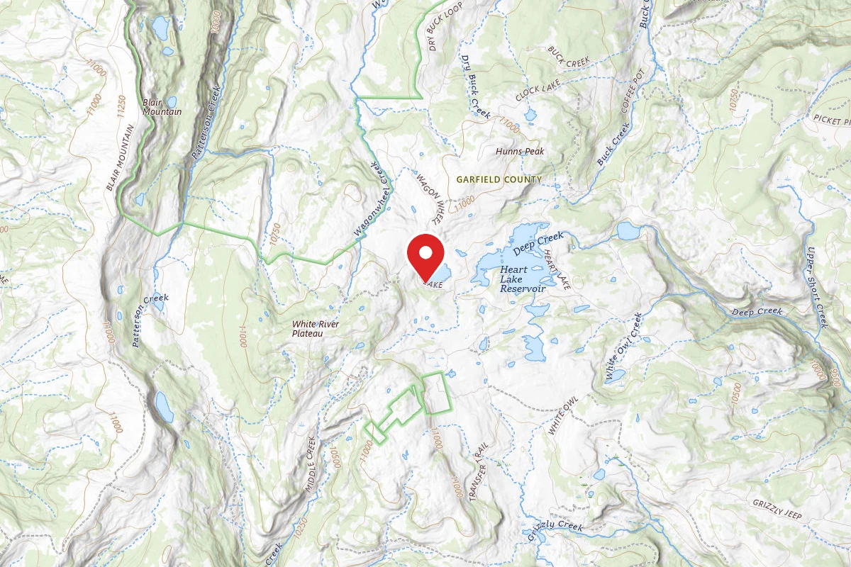 Dispersed Site near 39.7634, -107.3486