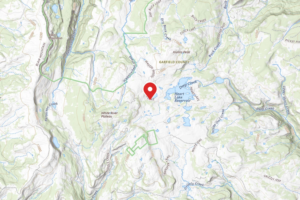 Dispersed Site near 39.7628, -107.3474