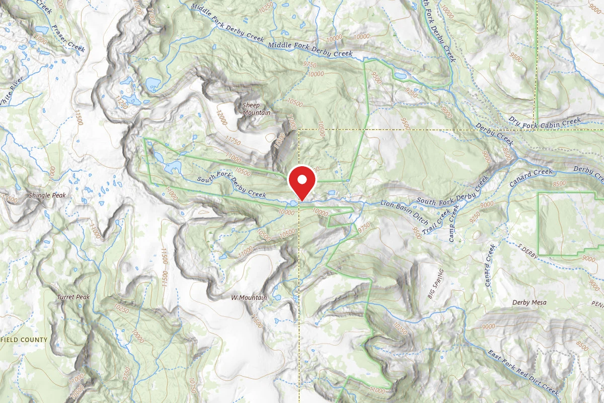 Dispersed Site near 39.9002, -107.1126