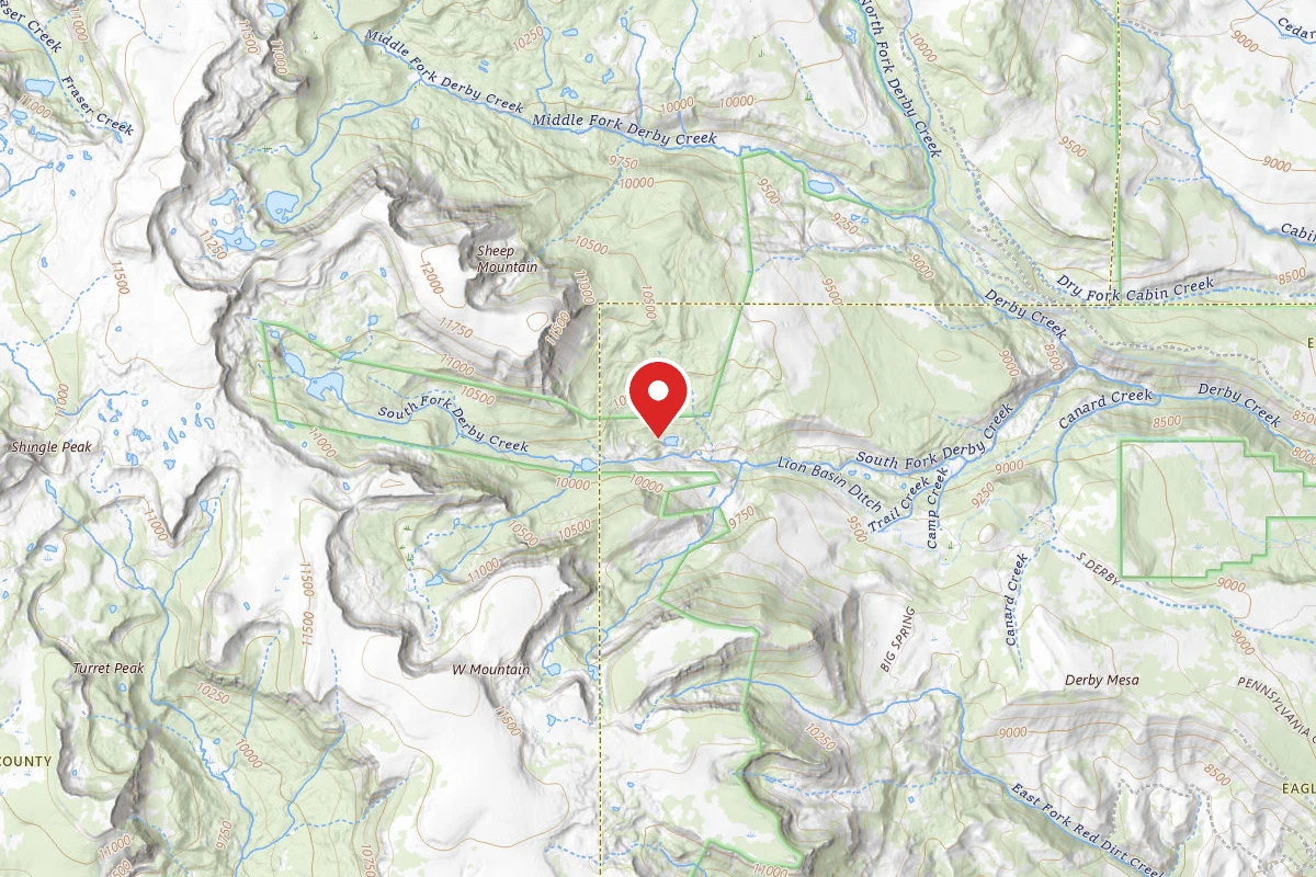 Dispersed Site near 39.9028, -107.1045