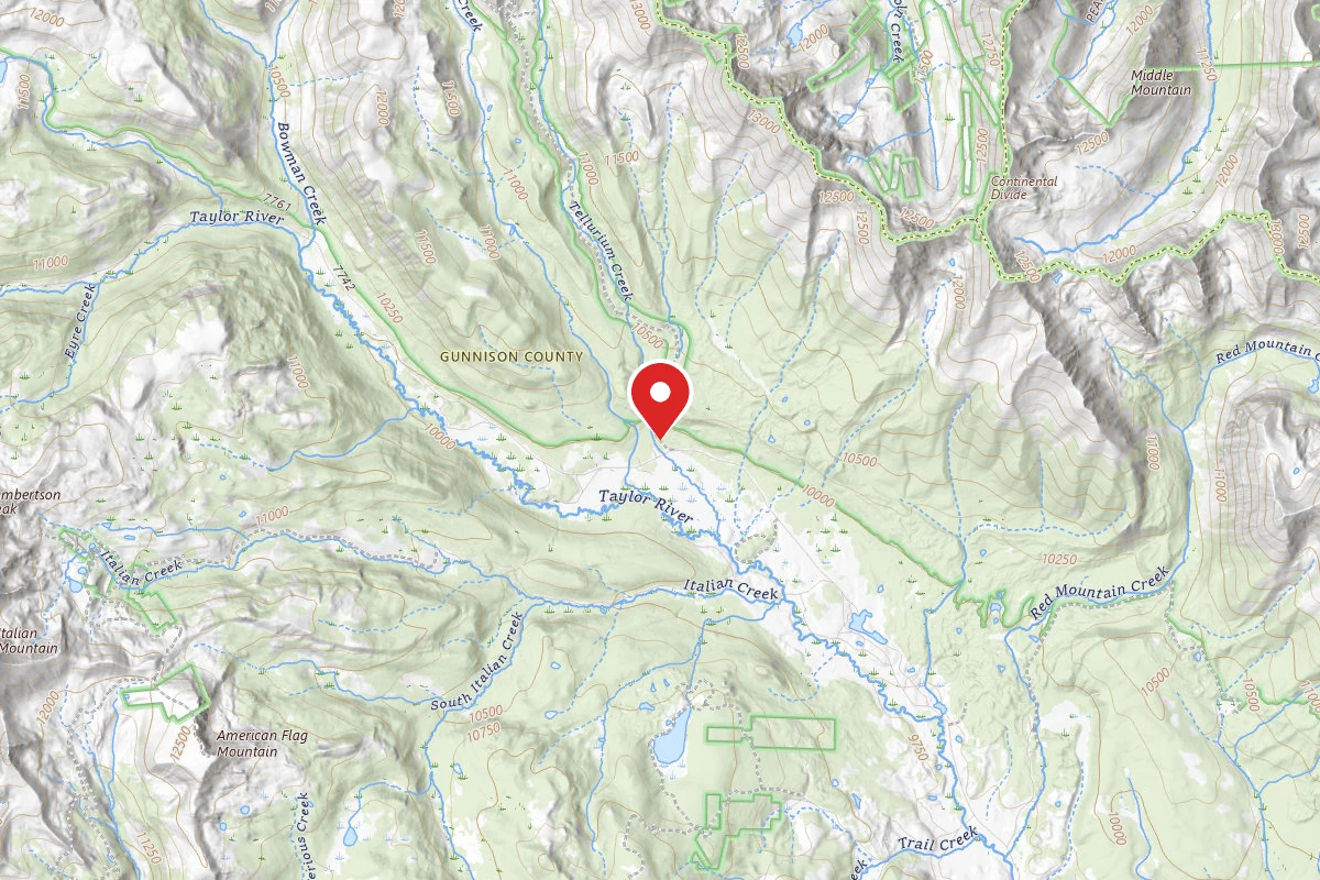 Dispersed Site near 38.9713, -106.6486