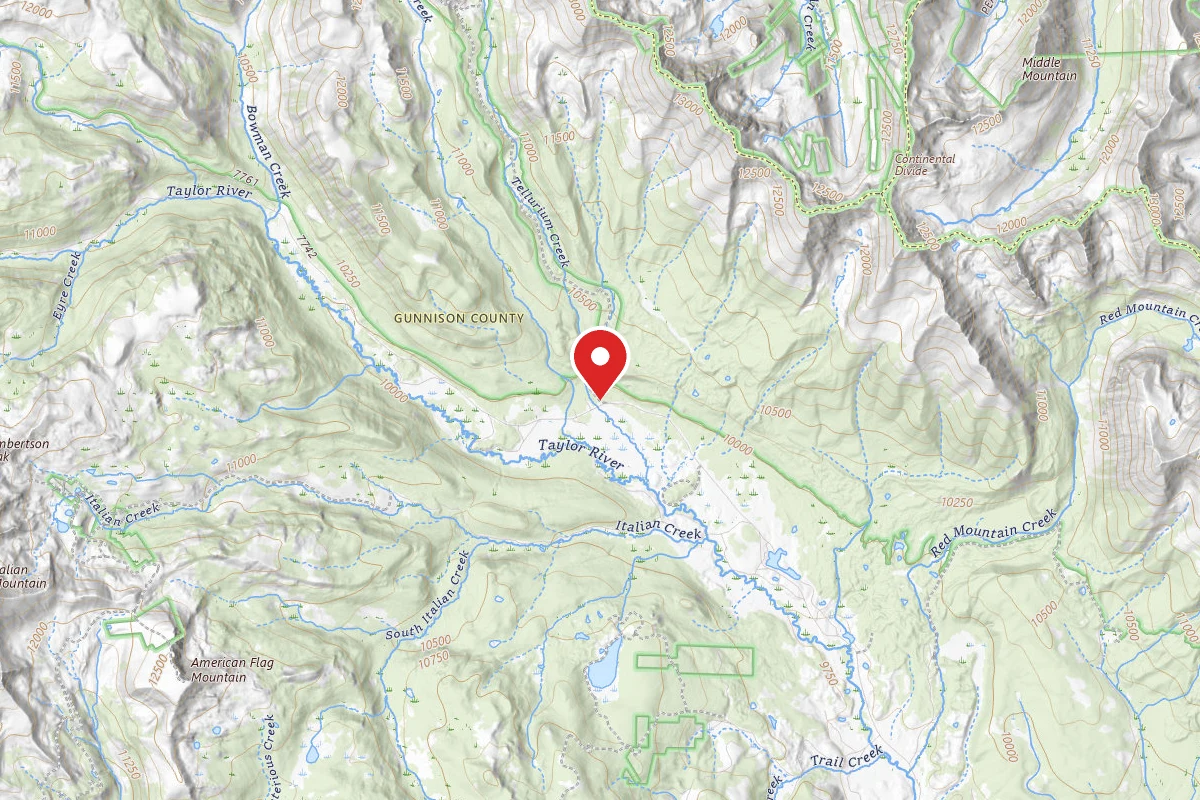 Dispersed Site near 38.9705, -106.6475