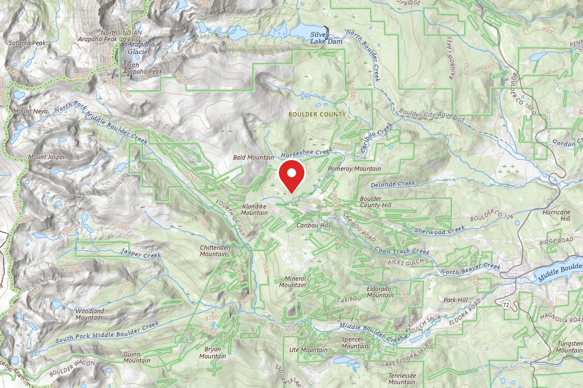 Dispersed Site near 39.9855, -105.5895