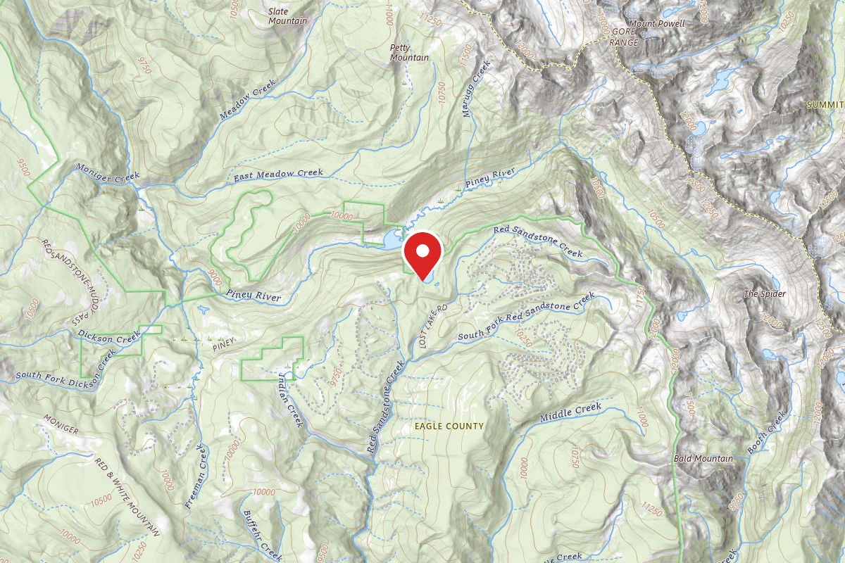 Dispersed Site near 39.7125, -106.3906