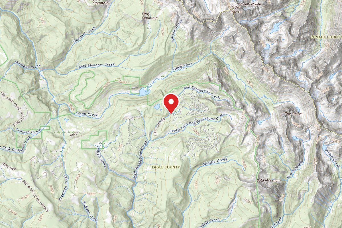 Dispersed Site near 39.7100, -106.3810
