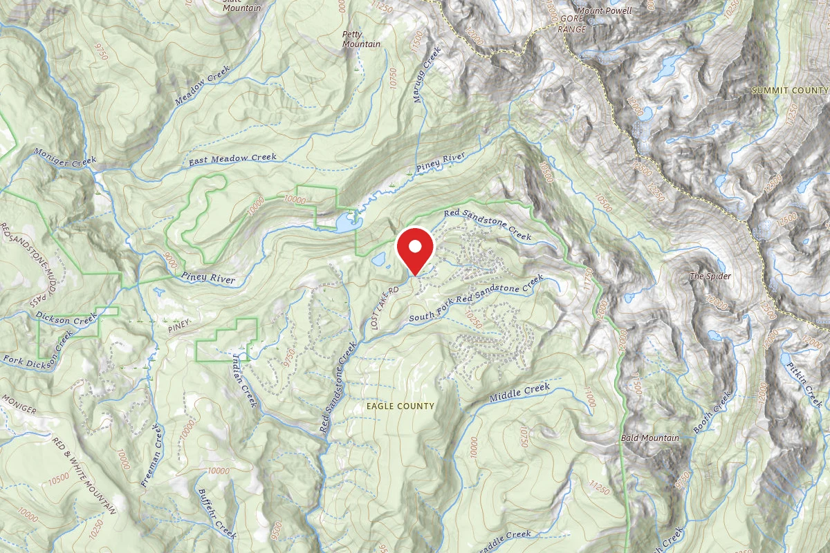 Dispersed Site near 39.7101, -106.3804