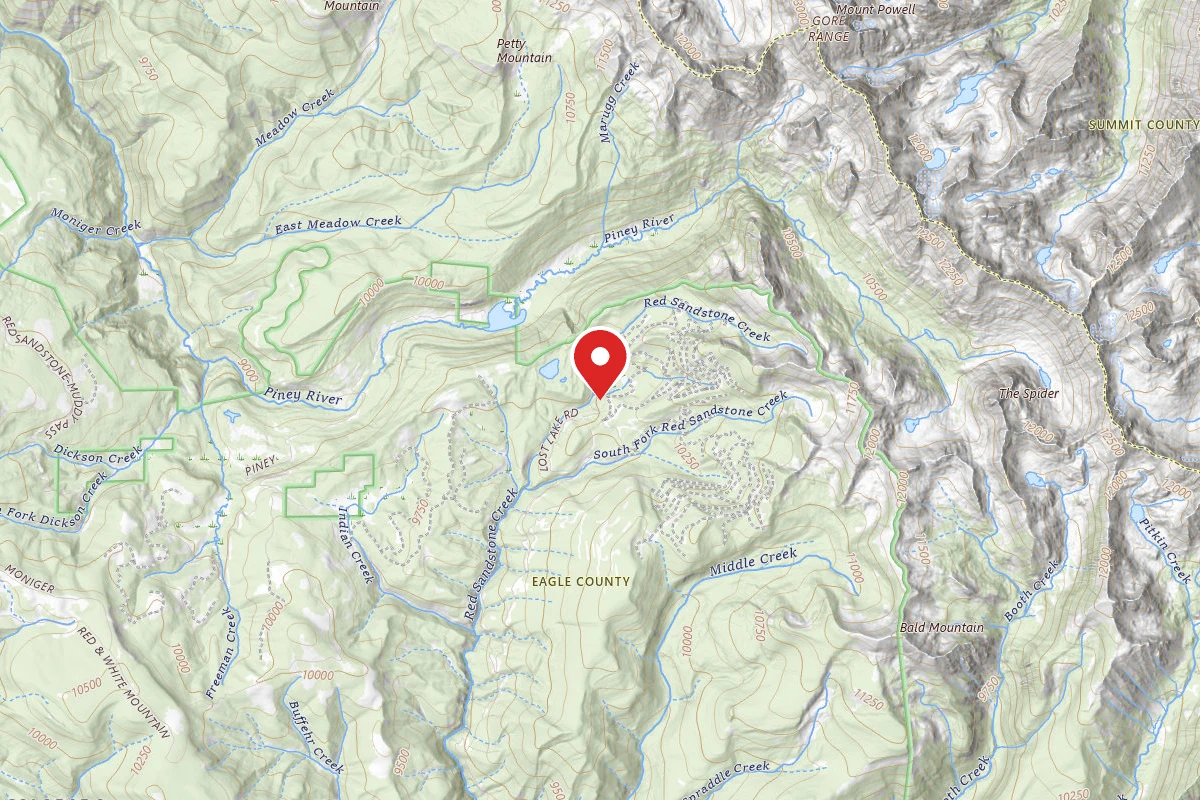 Dispersed Site near 39.7092, -106.3807