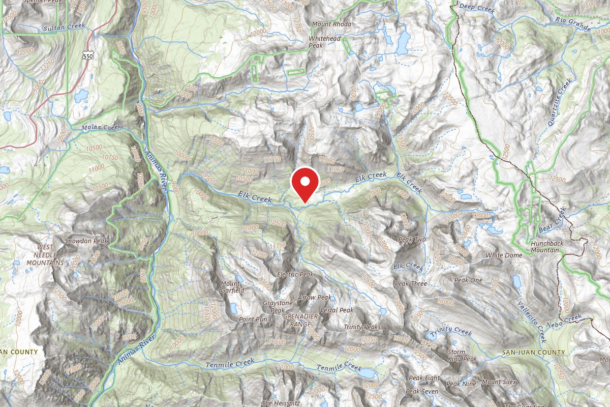 Dispersed Site near 37.7189, -107.6074
