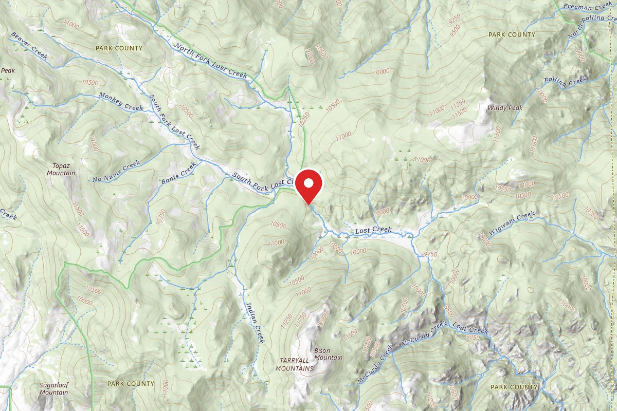 Dispersed Site near 39.2780, -105.4991