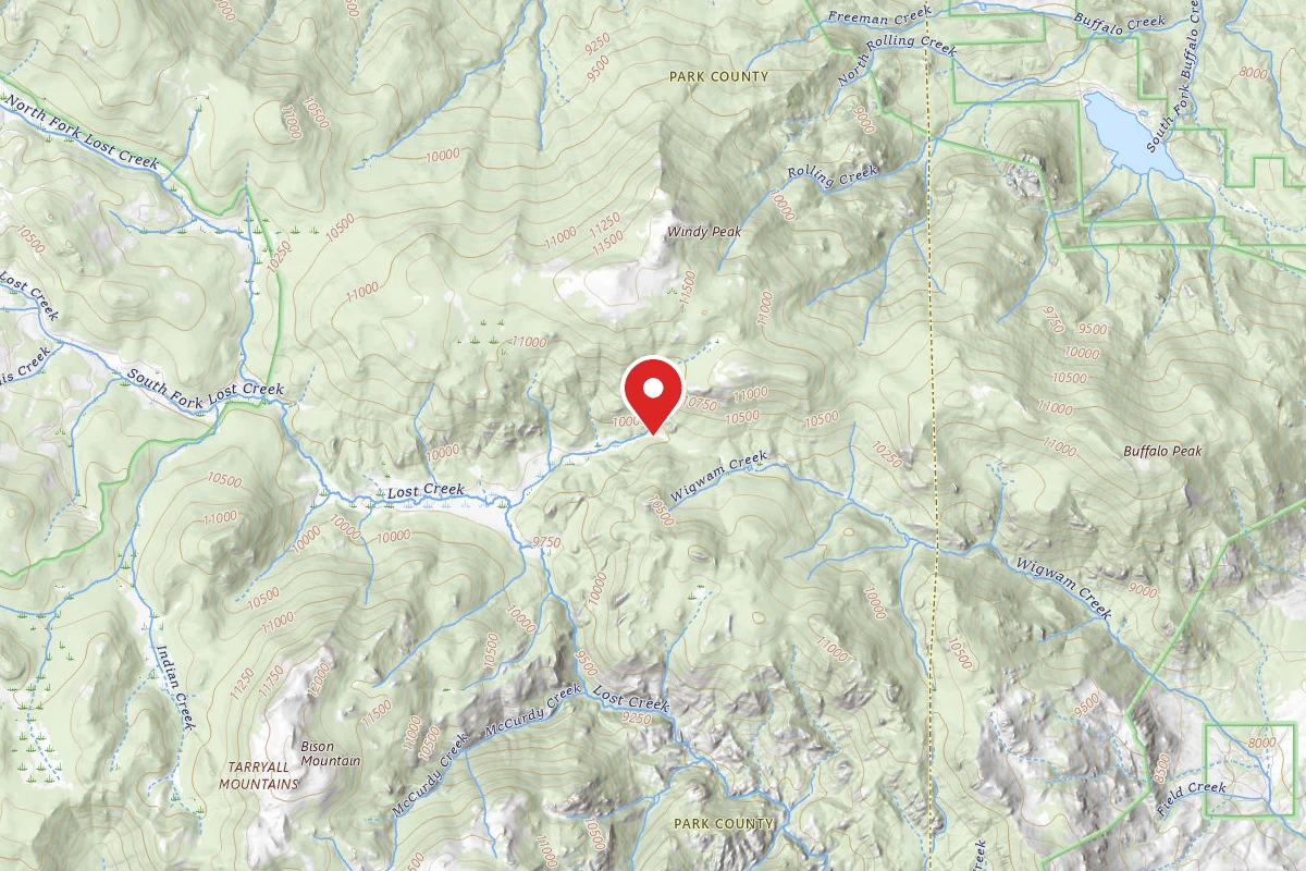 Dispersed Site near 39.2784, -105.4416