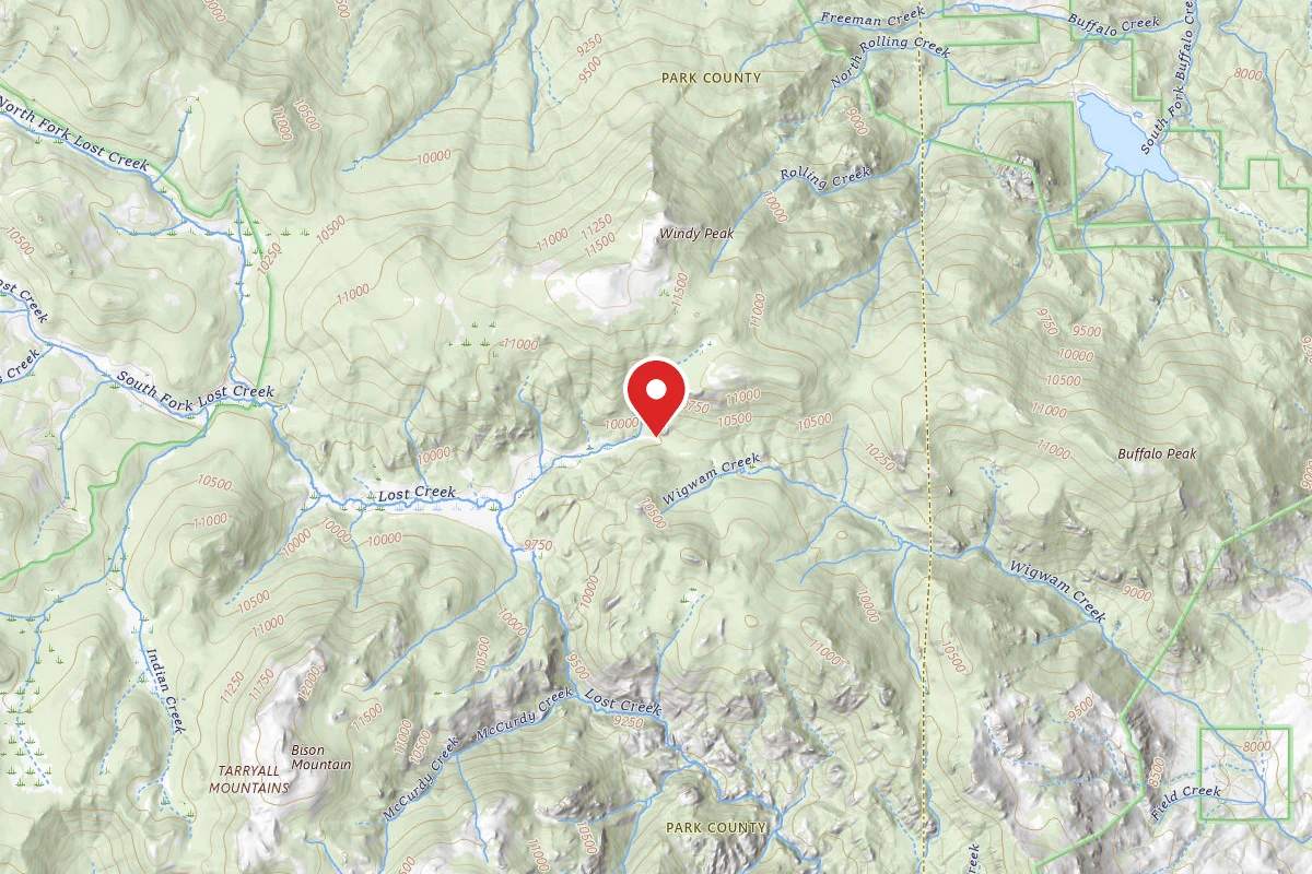 Dispersed Site near 39.2786, -105.4399