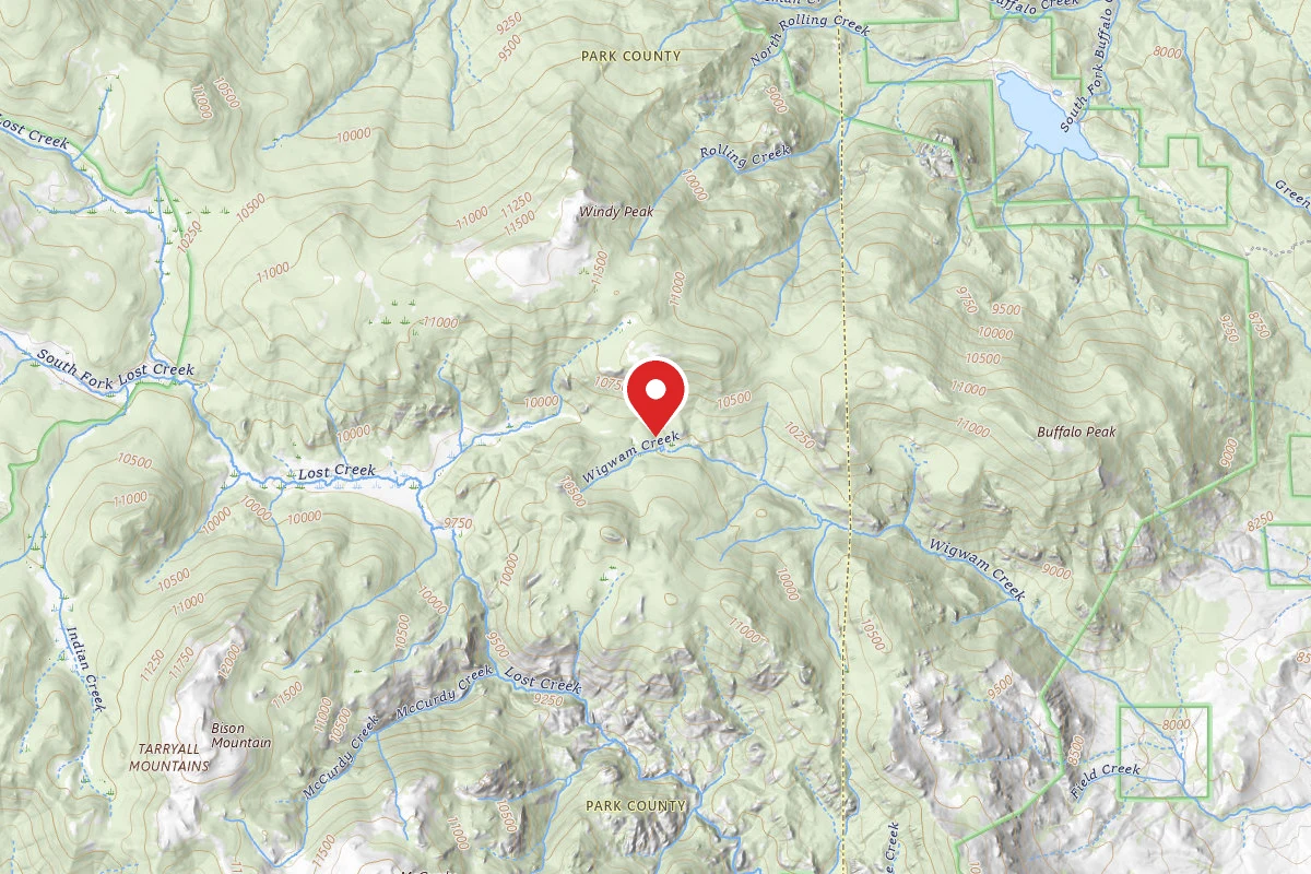 Dispersed Site near 39.2758, -105.4274