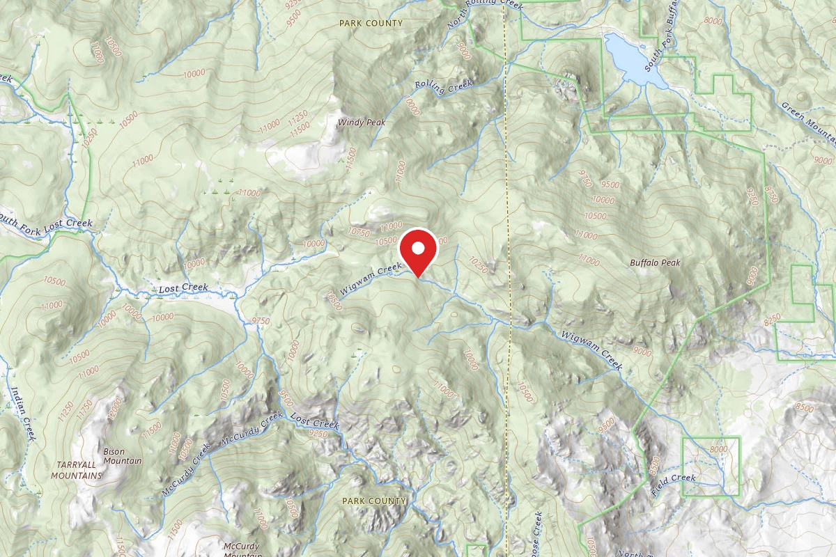 Dispersed Site near 39.2734, -105.4196