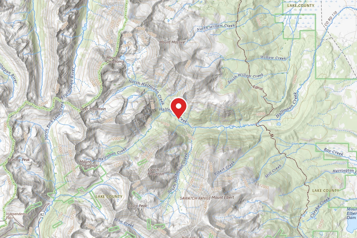 Dispersed Site near 39.1539, -106.4641