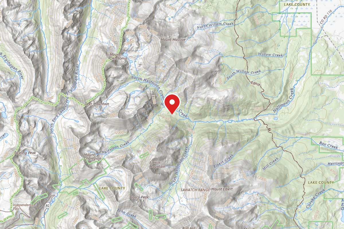 Dispersed Site near 39.1534, -106.4684