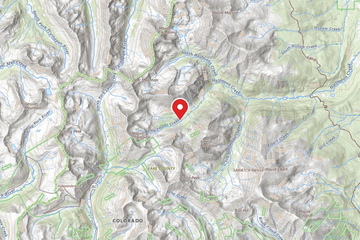 Dispersed Site near 39.1408, -106.4935