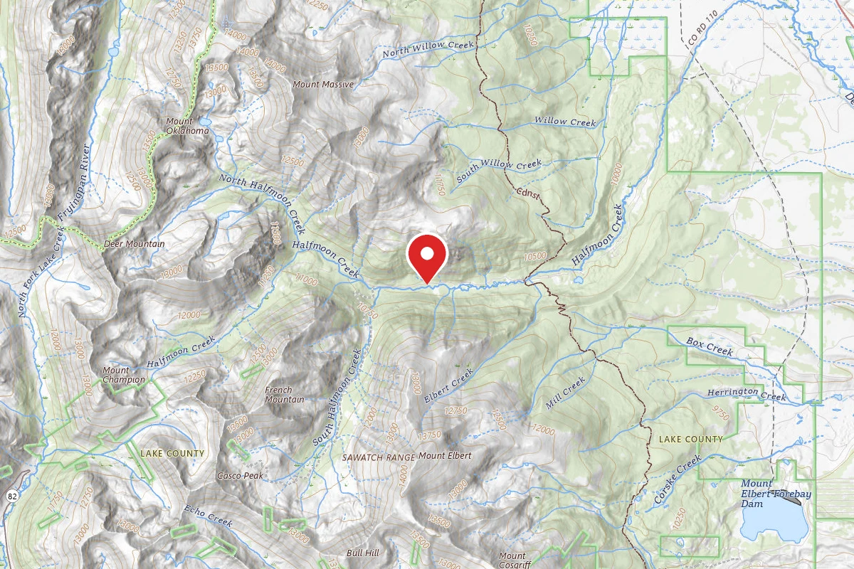 Dispersed Site near 39.1509, -106.4428