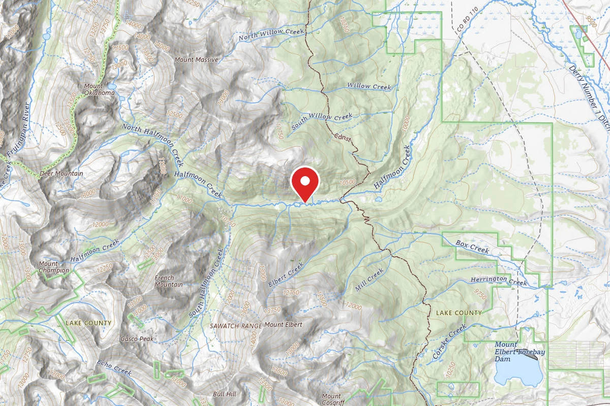 Dispersed Site near 39.1507, -106.4310