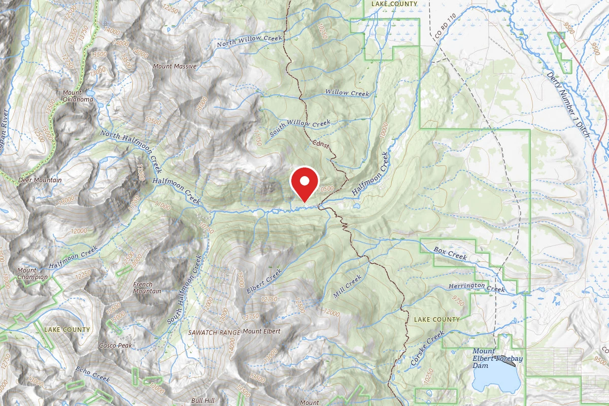 Dispersed Site near 39.1524, -106.4240