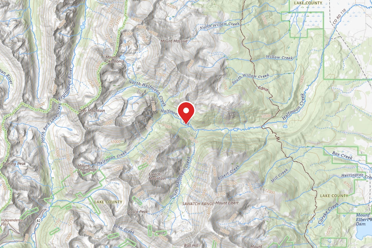 Dispersed Site near 39.1527, -106.4610