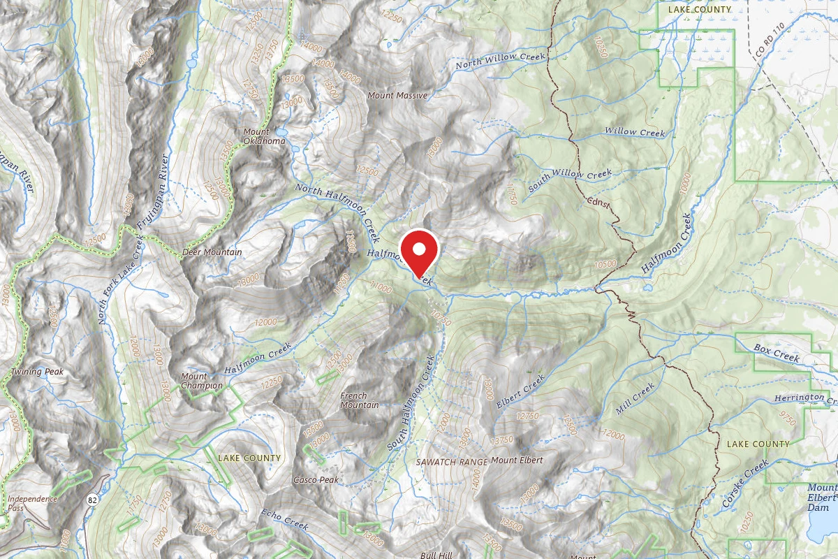 Dispersed Site near 39.1533, -106.4625