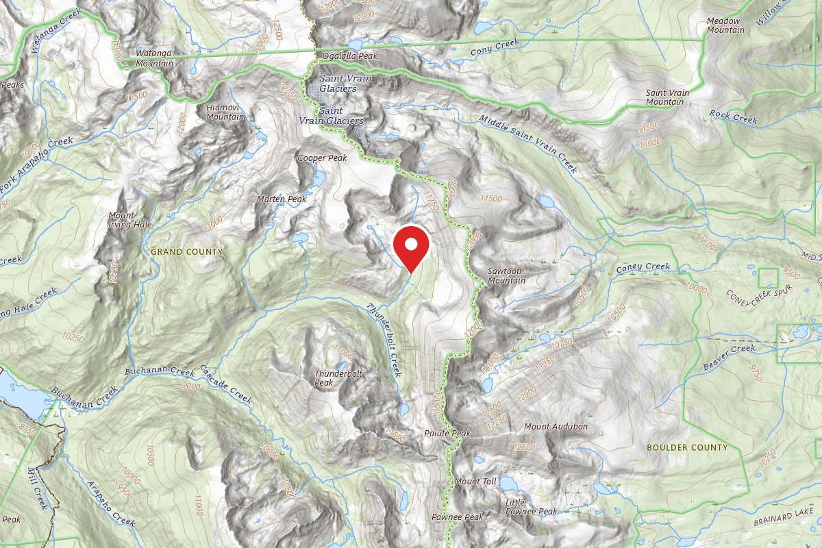 Dispersed Site near 40.1291, -105.6442