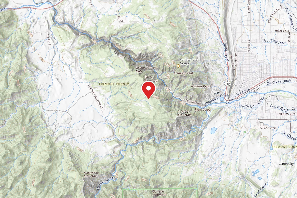 Dispersed Site near 38.4359, -105.3073