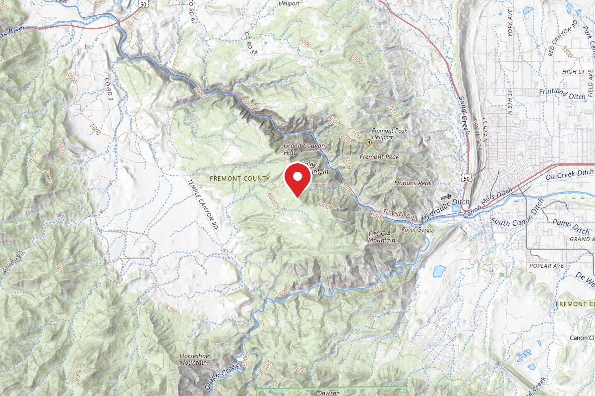 Dispersed Site near 38.4388, -105.3112