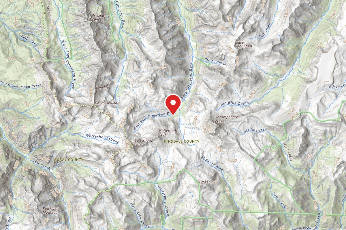 Dispersed Site near 38.0754, -107.4868