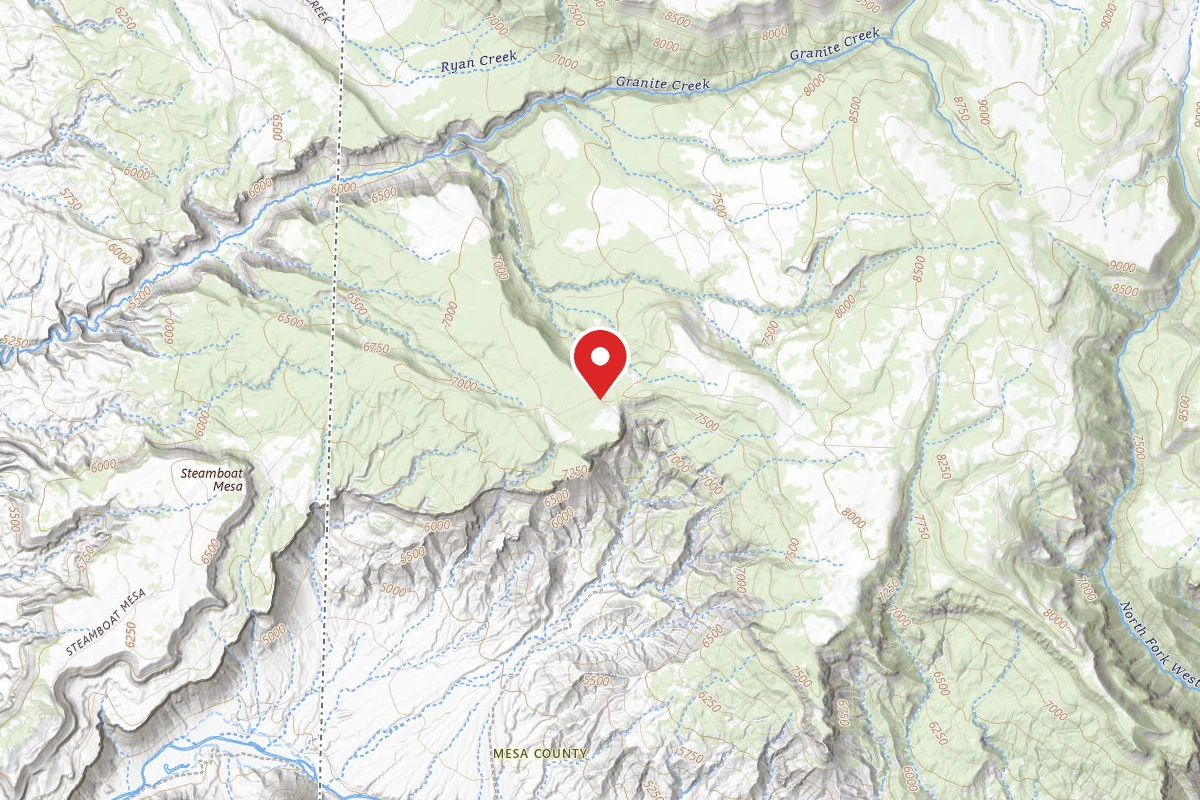 Dispersed Site near 38.8009, -109.0110