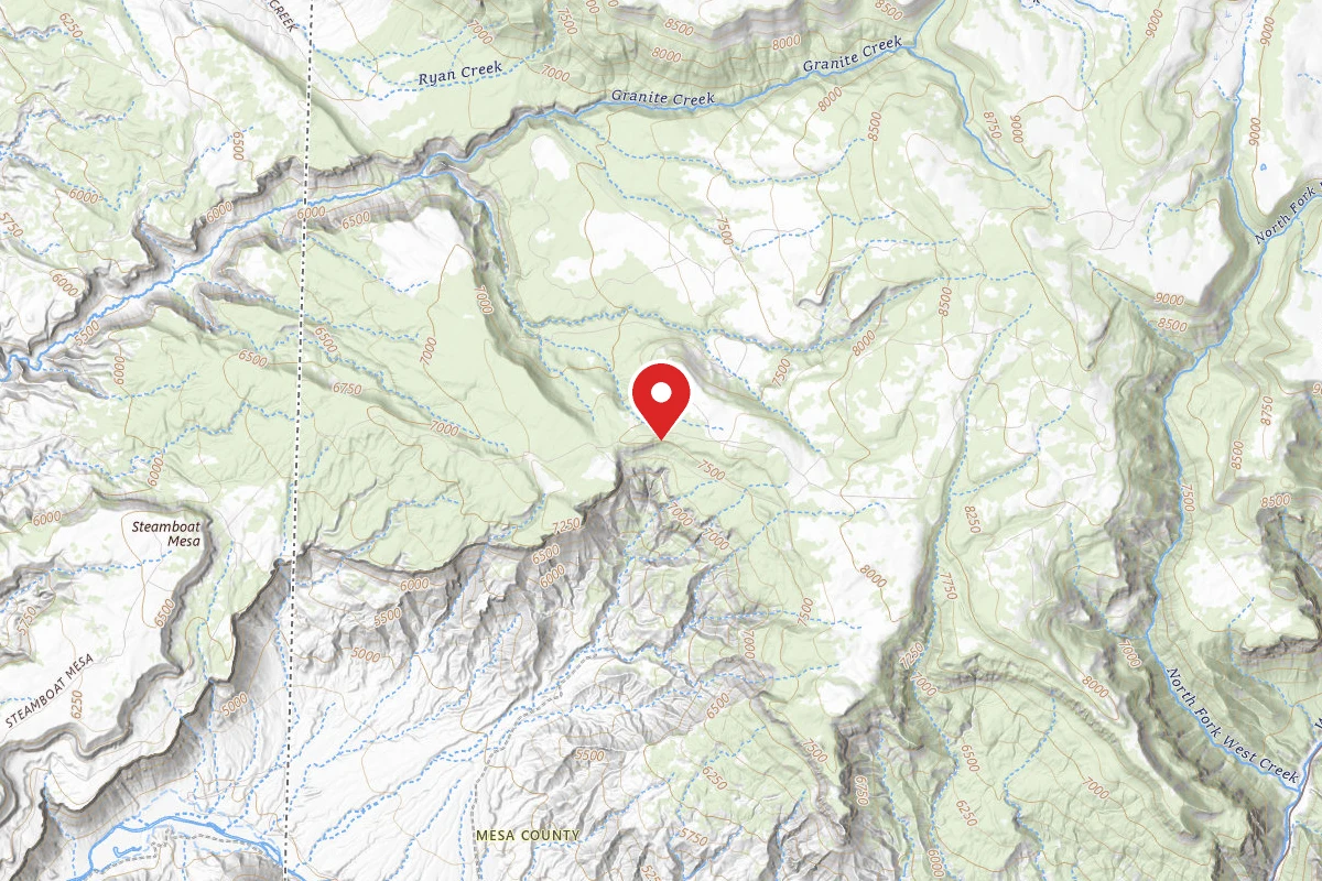 Dispersed Site near 38.8016, -109.0005