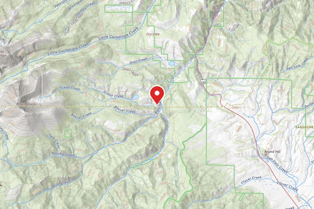 Marshall Pass Dispersed Campground