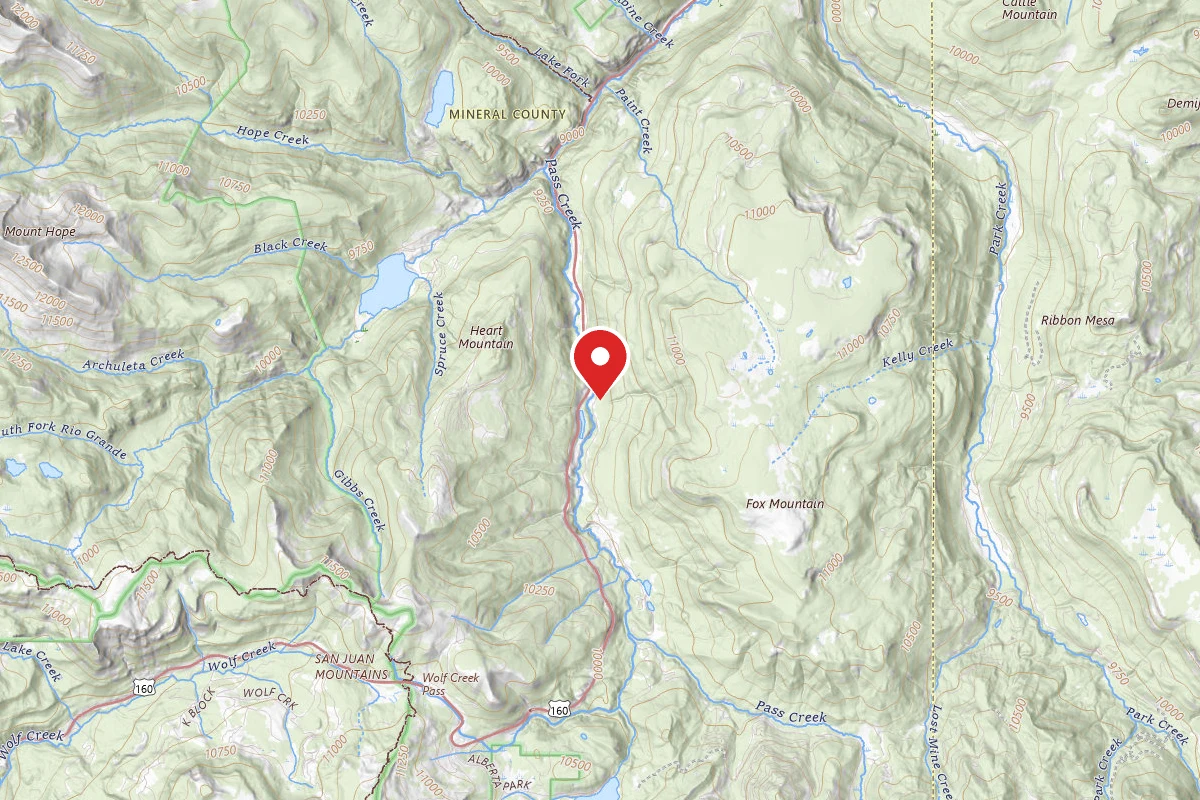 Pass Creek Dispersed Campground