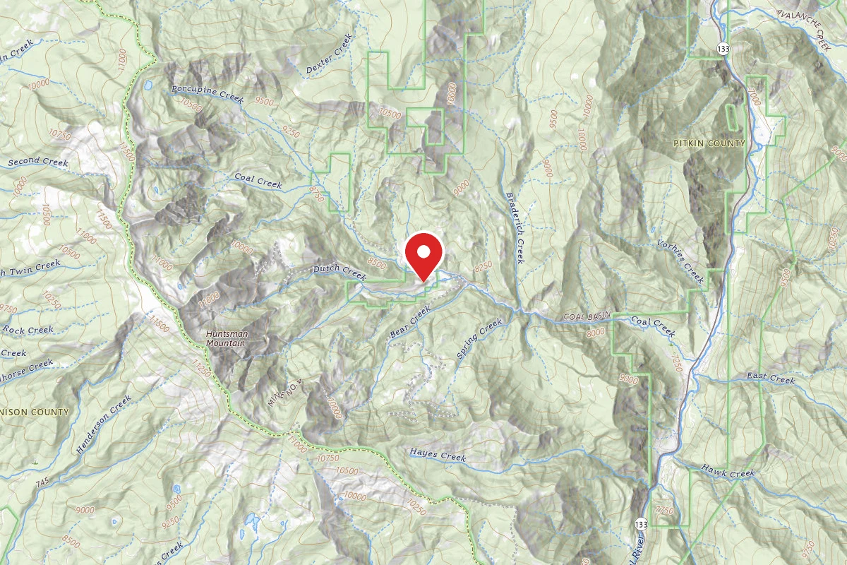 Dispersed Site near 39.1973, -107.3063