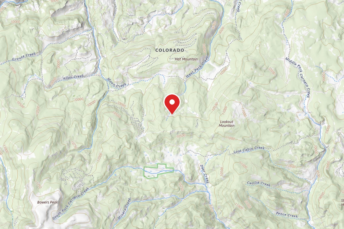 Dispersed Site near 37.9935, -106.5150