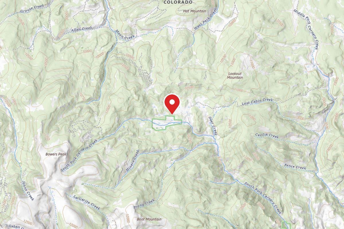 Dispersed Site near 37.9708, -106.5200