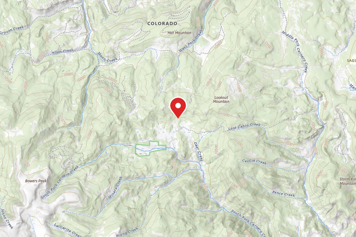 Dispersed Site near 37.9805, -106.5074