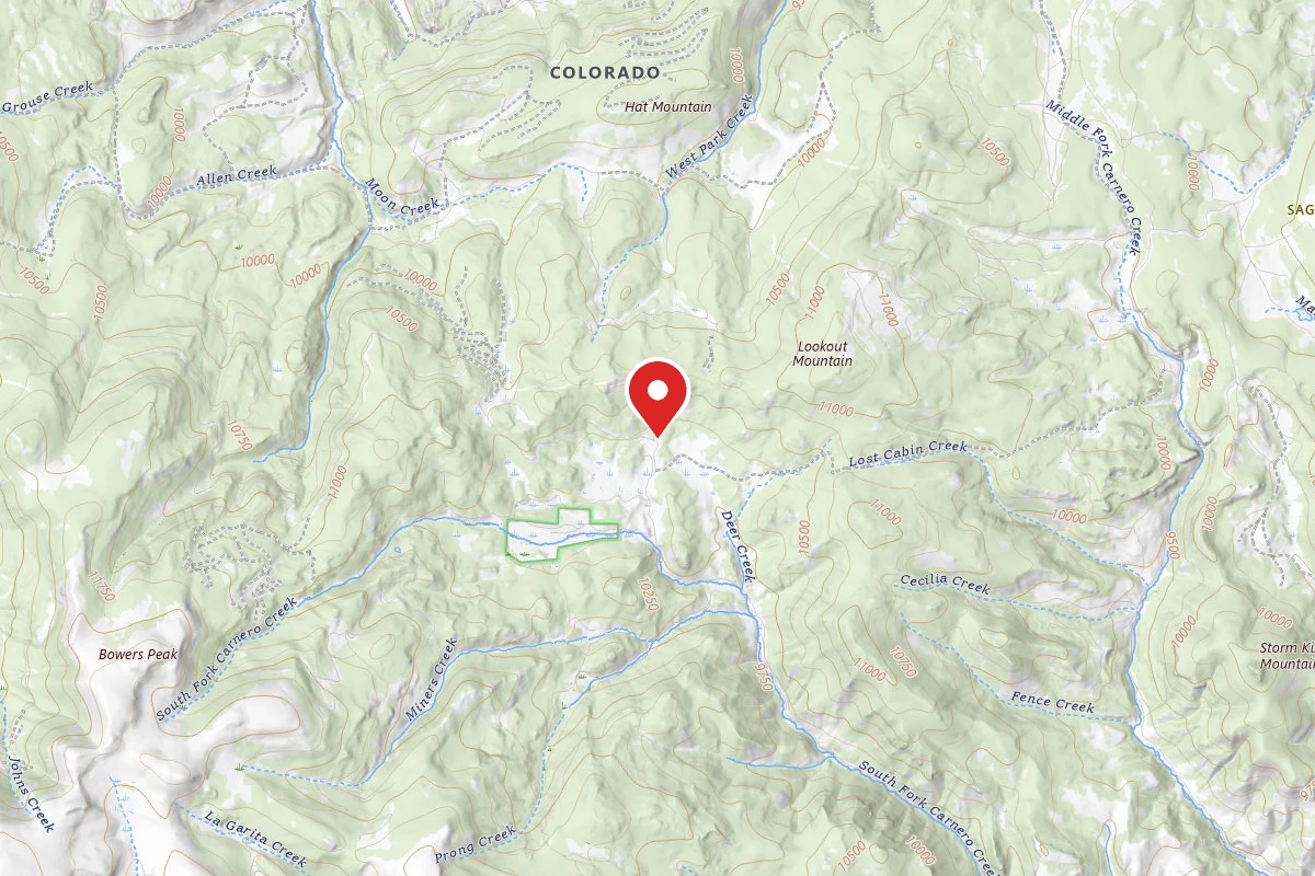 Dispersed Site near 37.9787, -106.5082