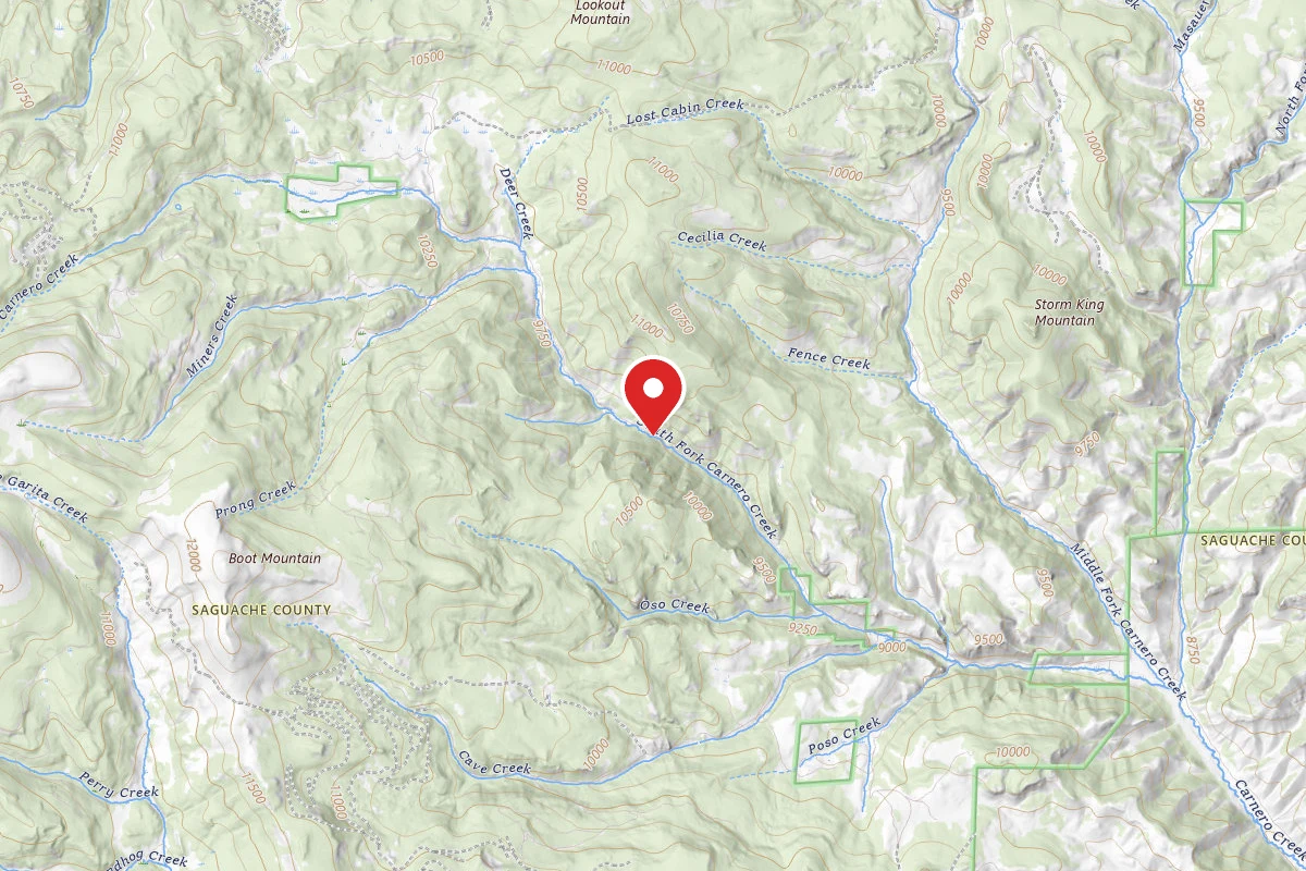 Dispersed Site near 37.9365, -106.4740