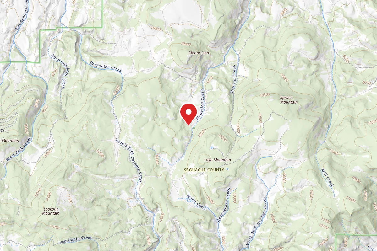 Dispersed Site near 38.0261, -106.4071
