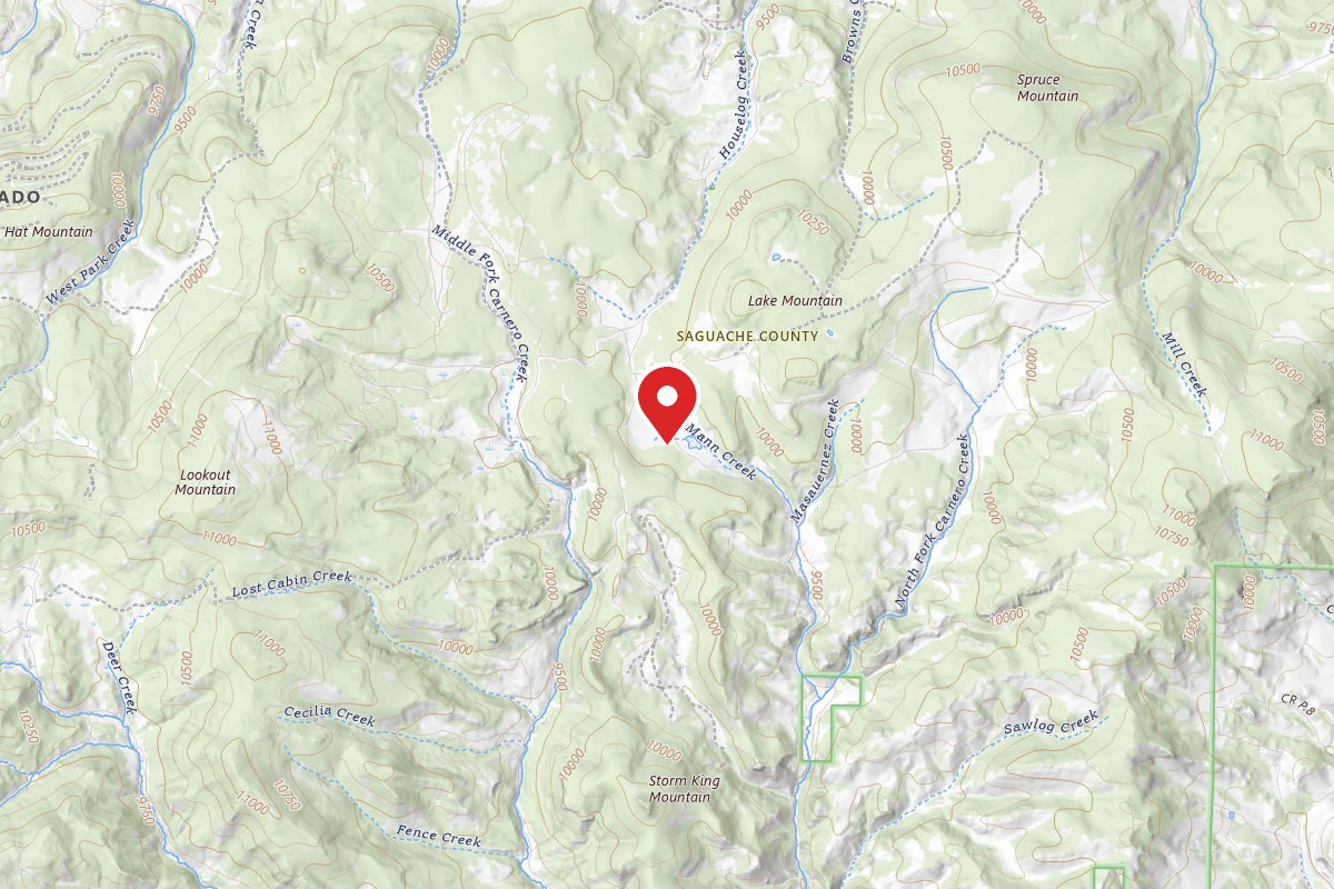 Dispersed Site near 37.9938, -106.4110